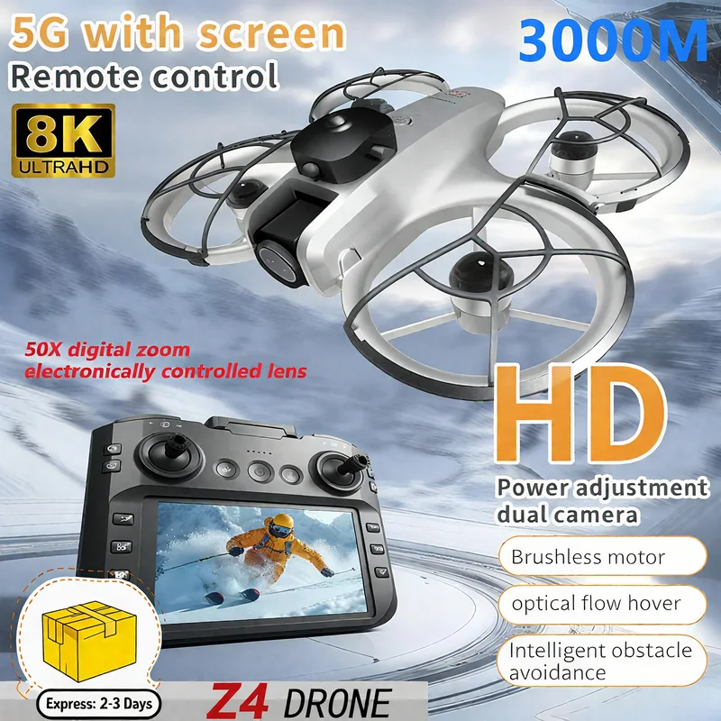 Drone Multispectral - Nouveau Drone MINI Z4 4K Professionnel