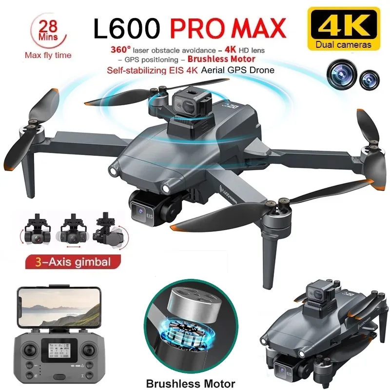 Drone Surveying - Drone GPS professionnel L600 PRO MAX