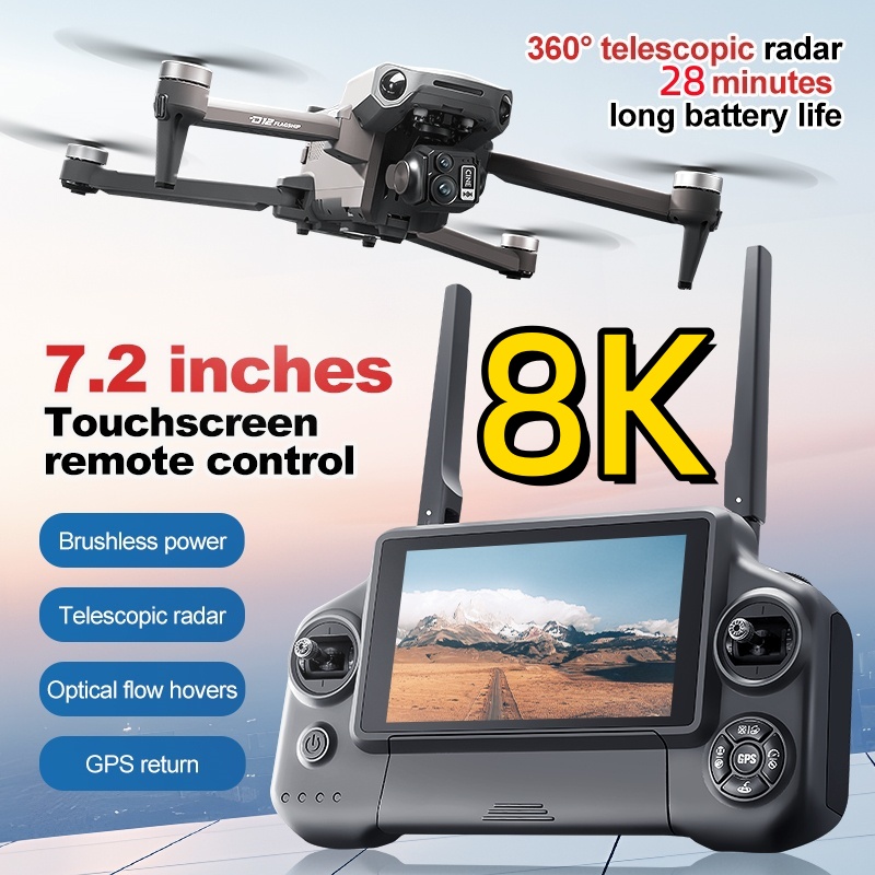 Drone RC Quadricoptère 8K avec - Drone Cinematic avis et prix