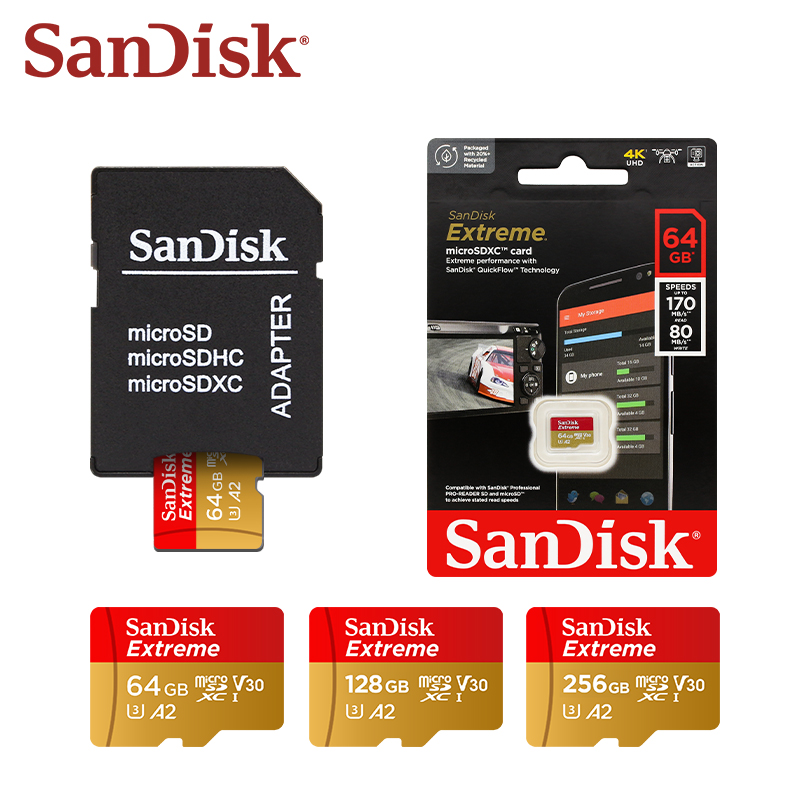 SanDisk-Carte Micro SD V30, 32 - Drone Cinematic avis et prix