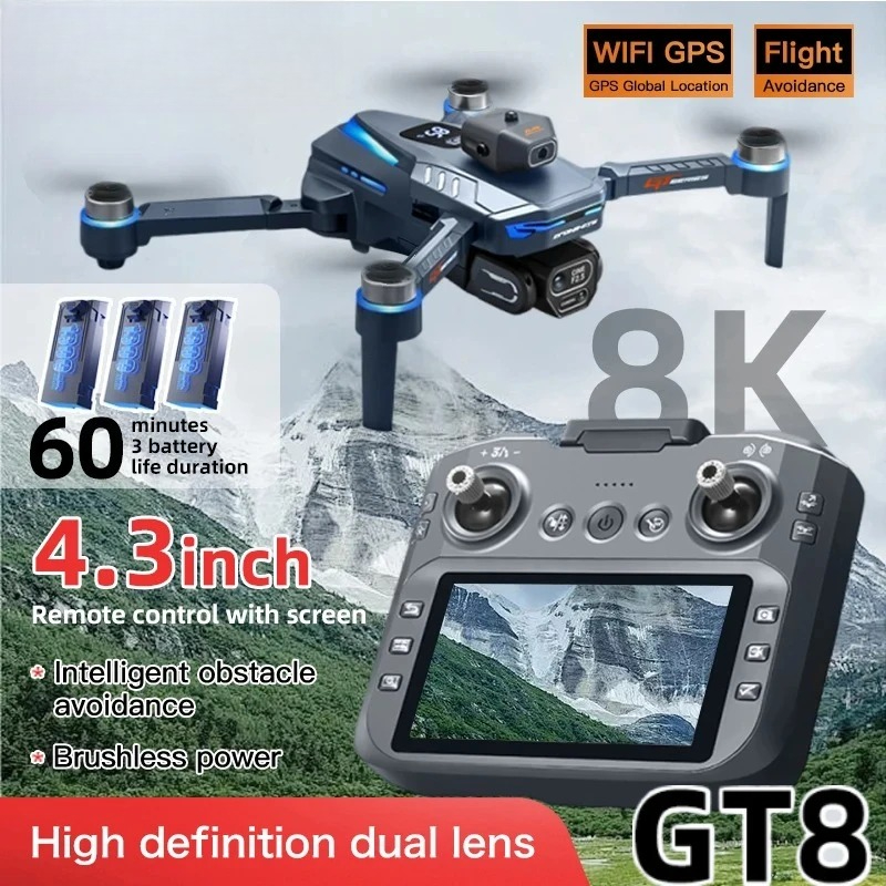 Drone GT8 original 8K professi - Drone Multispectral avis et prix