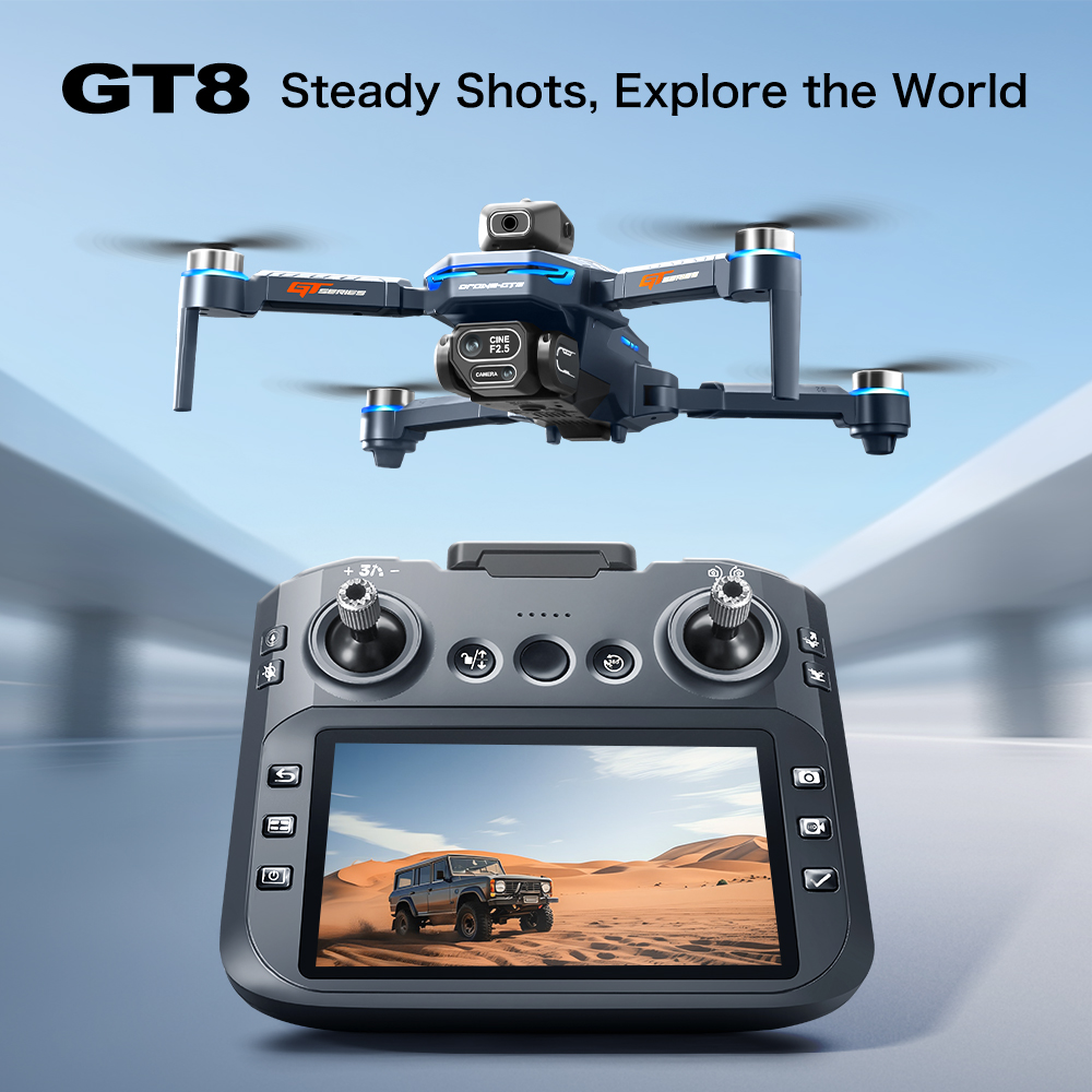 Drone pliable GT8 Max 8K HD pr - Drone Multispectral avis et prix