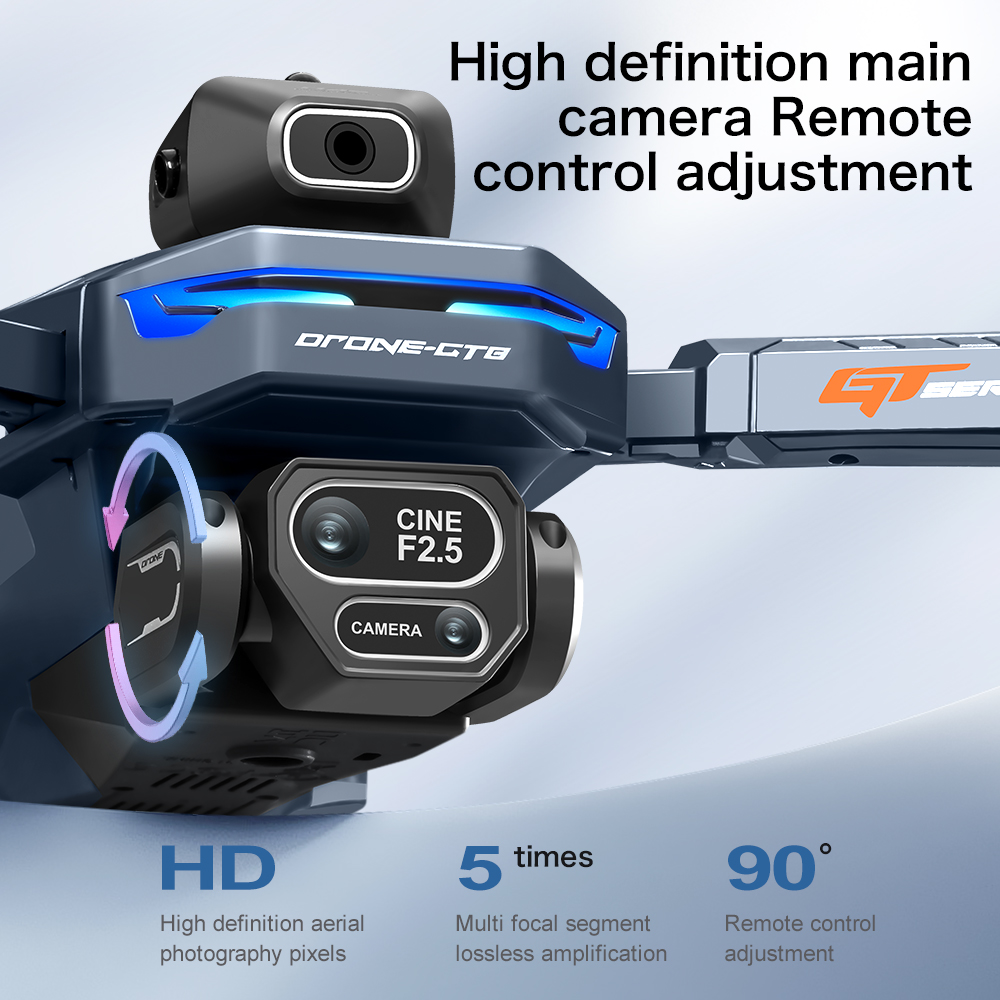 NOUVEAU Drone RC GT8 HD 4K Pro - Drone Multispectral avis et prix