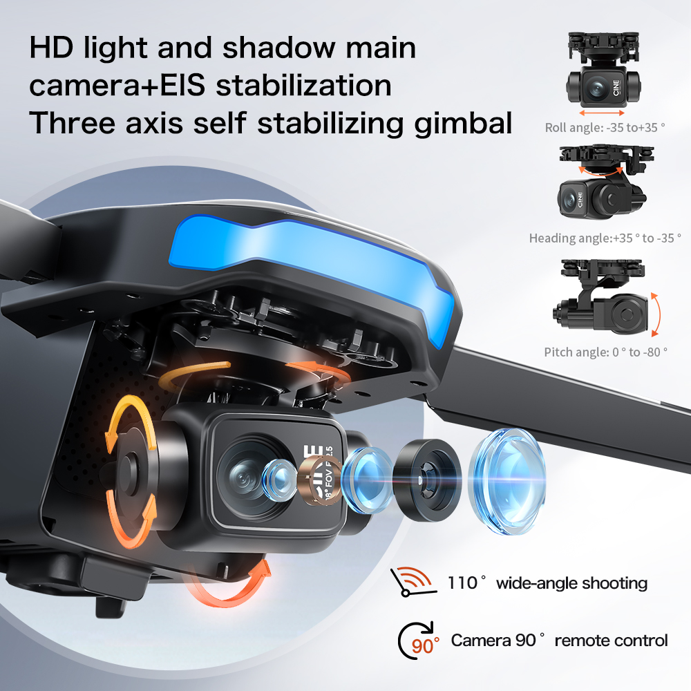 Nouveau drone S-X1 MAX GPS 8K  - Drone Multispectral avis et prix