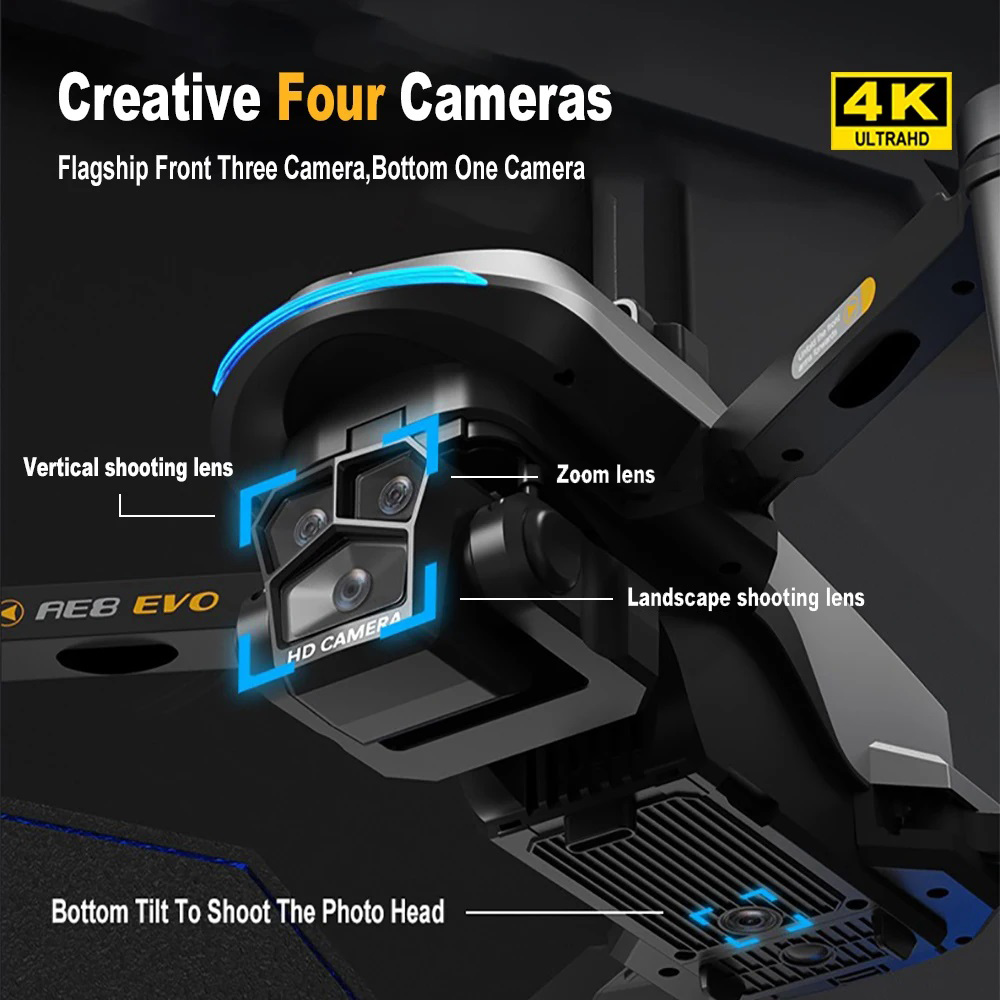 Drone AE8 EVO GPS 8K Professio - Drone Multispectral avis et prix